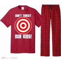 Dont Target Our Kids Patriotic Bullseye Range Boycott Pajama Set thumb 0