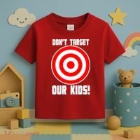 Dont Target Our Kids Patriotic Bullseye Range Boycott Toddler T-Shirt thumb 3