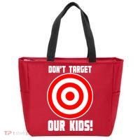 Dont Target Our Kids Patriotic Bullseye Range Boycott Tote Bag thumb 0