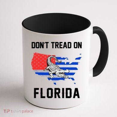 Don't Tread On Florida Coffee Mug back