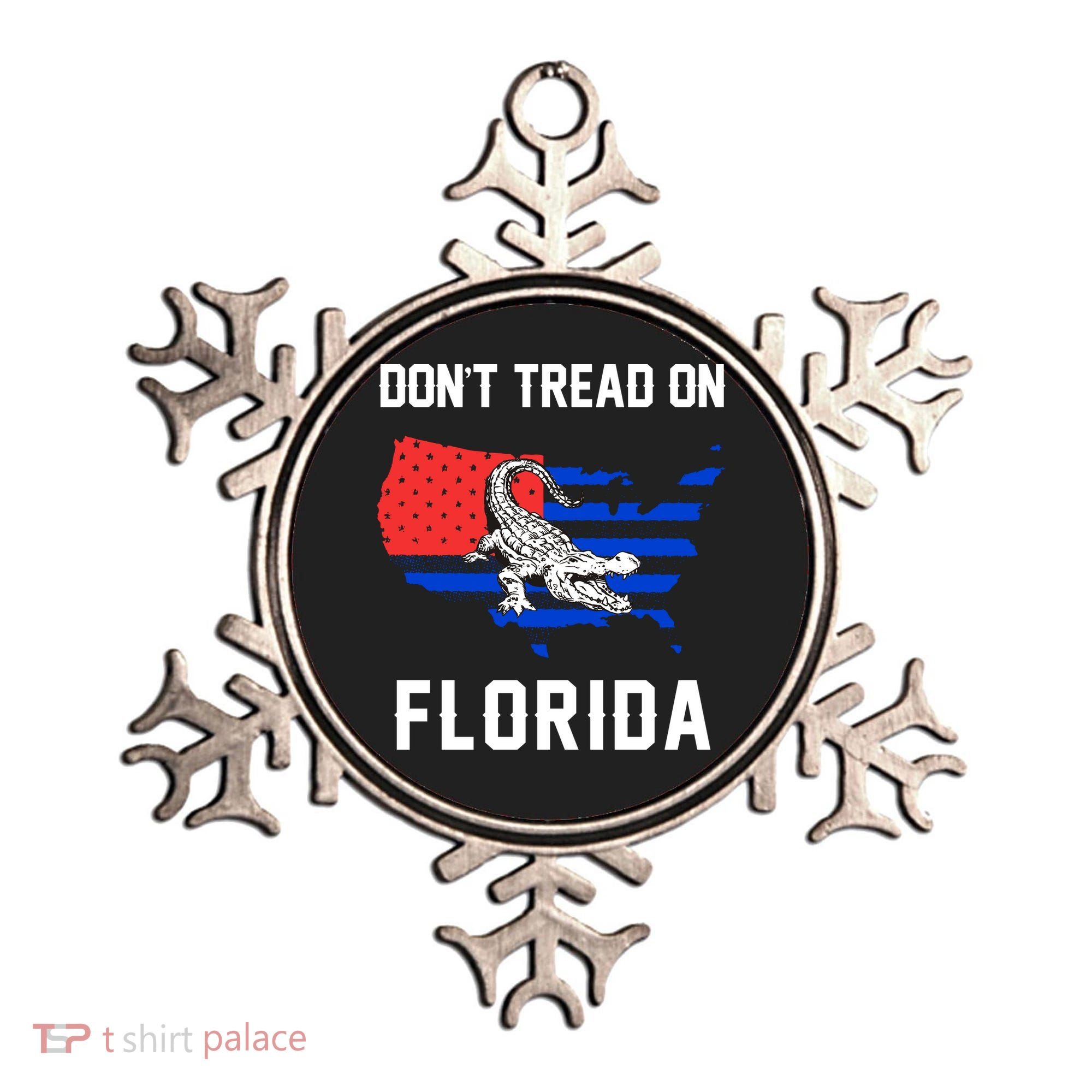 Don't Tread On Florida Ornament