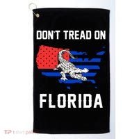 Don't Tread On Florida Golf Towel thumb 0