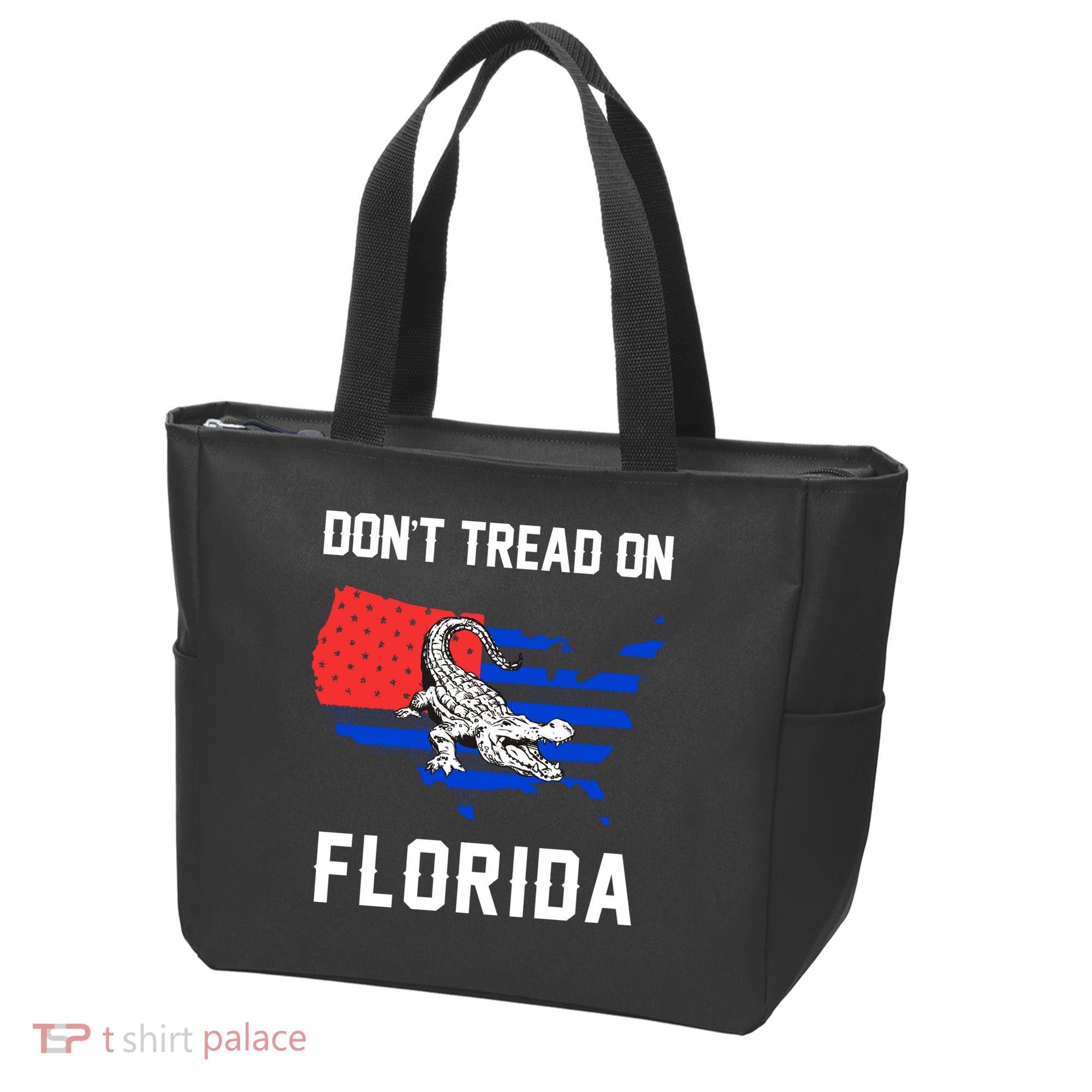 Don't Tread On Florida Tote Bag