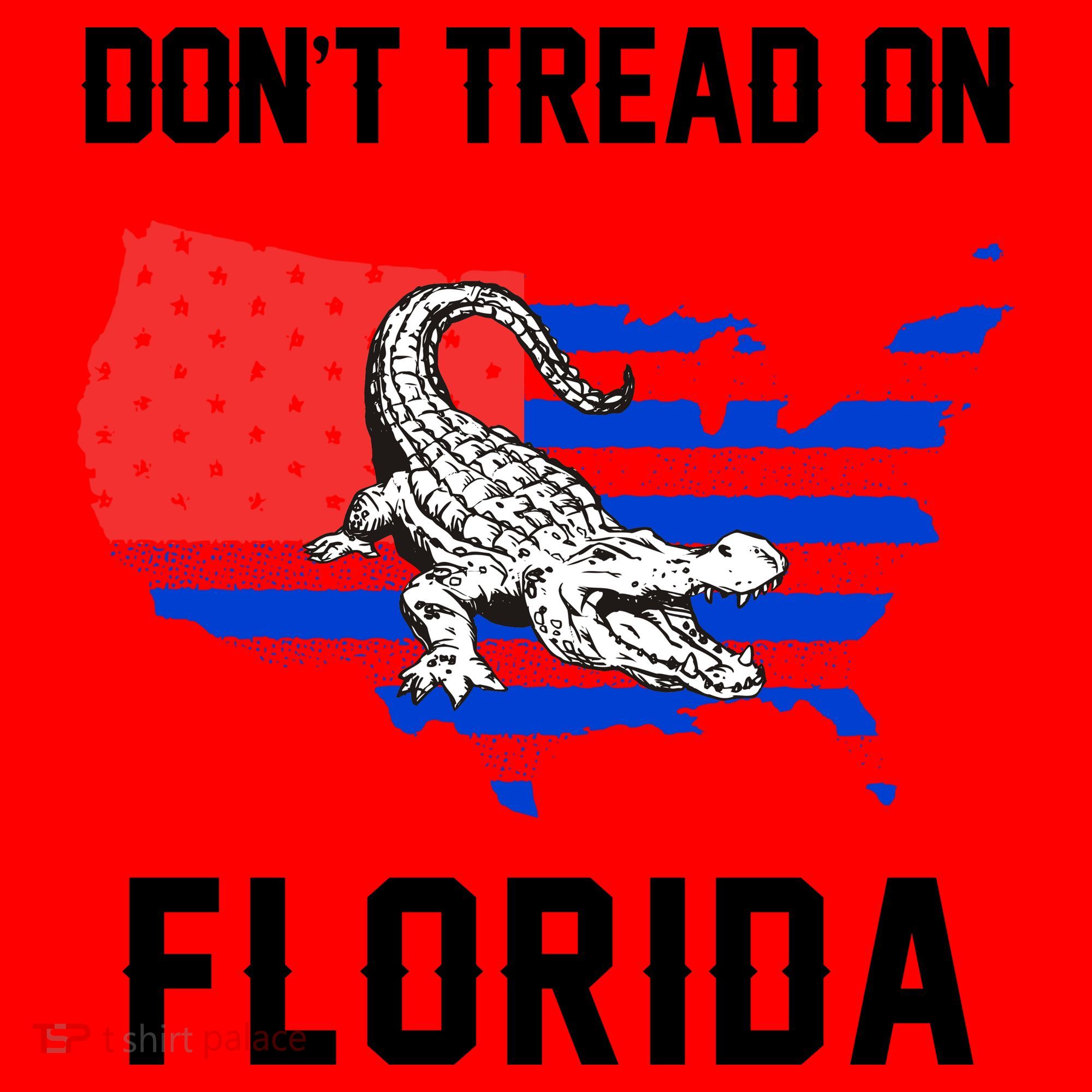 Don't Tread On Florida Santa Hat