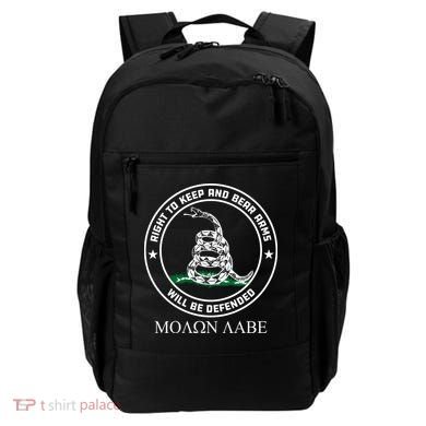Dont Tread On Me Right To Keep & Bear Arms Come & Take It Backpack