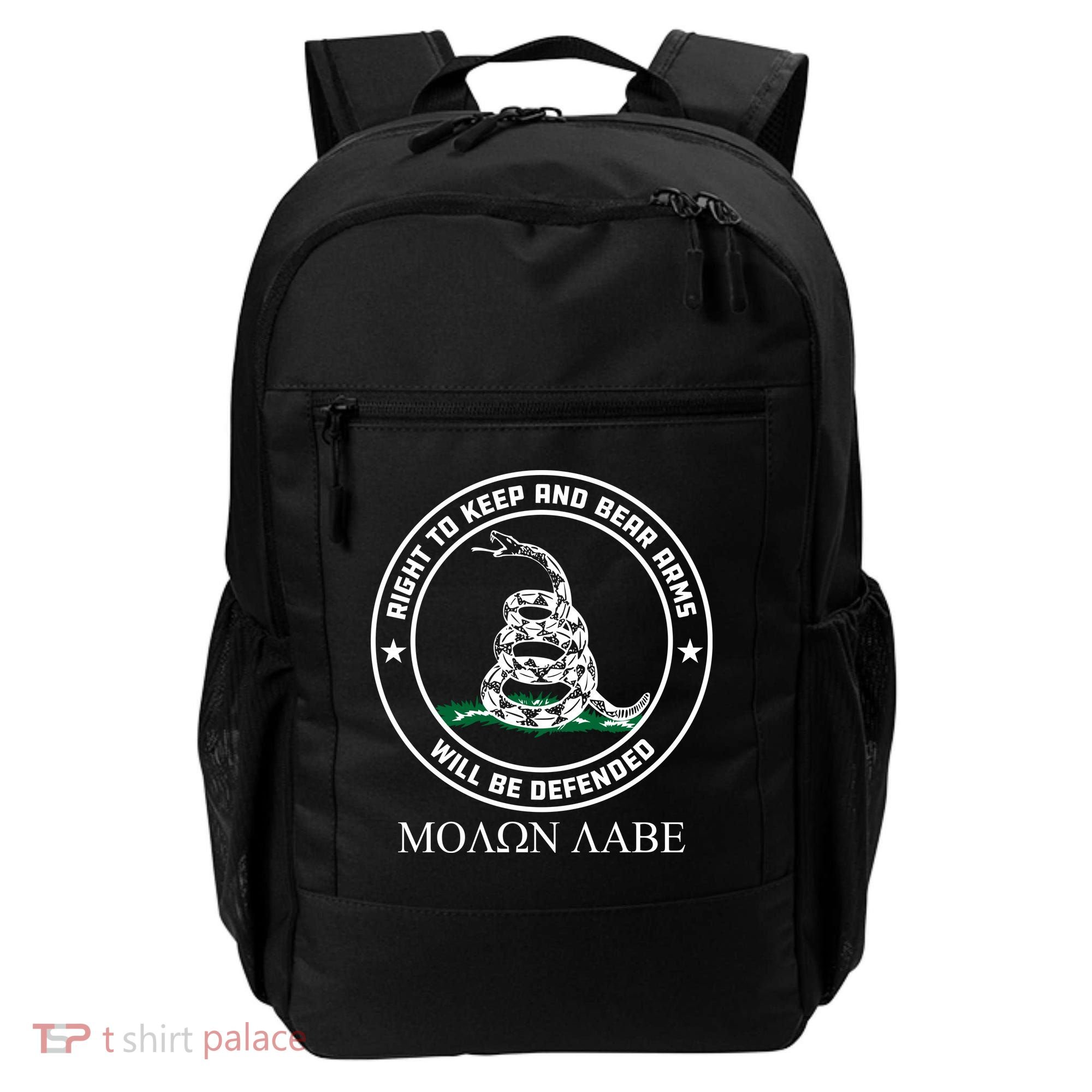 Dont Tread On Me Right To Keep & Bear Arms Come & Take It Backpack
