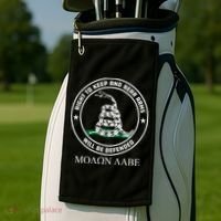 Dont Tread On Me Right To Keep & Bear Arms Come & Take It Golf Towel thumb 2