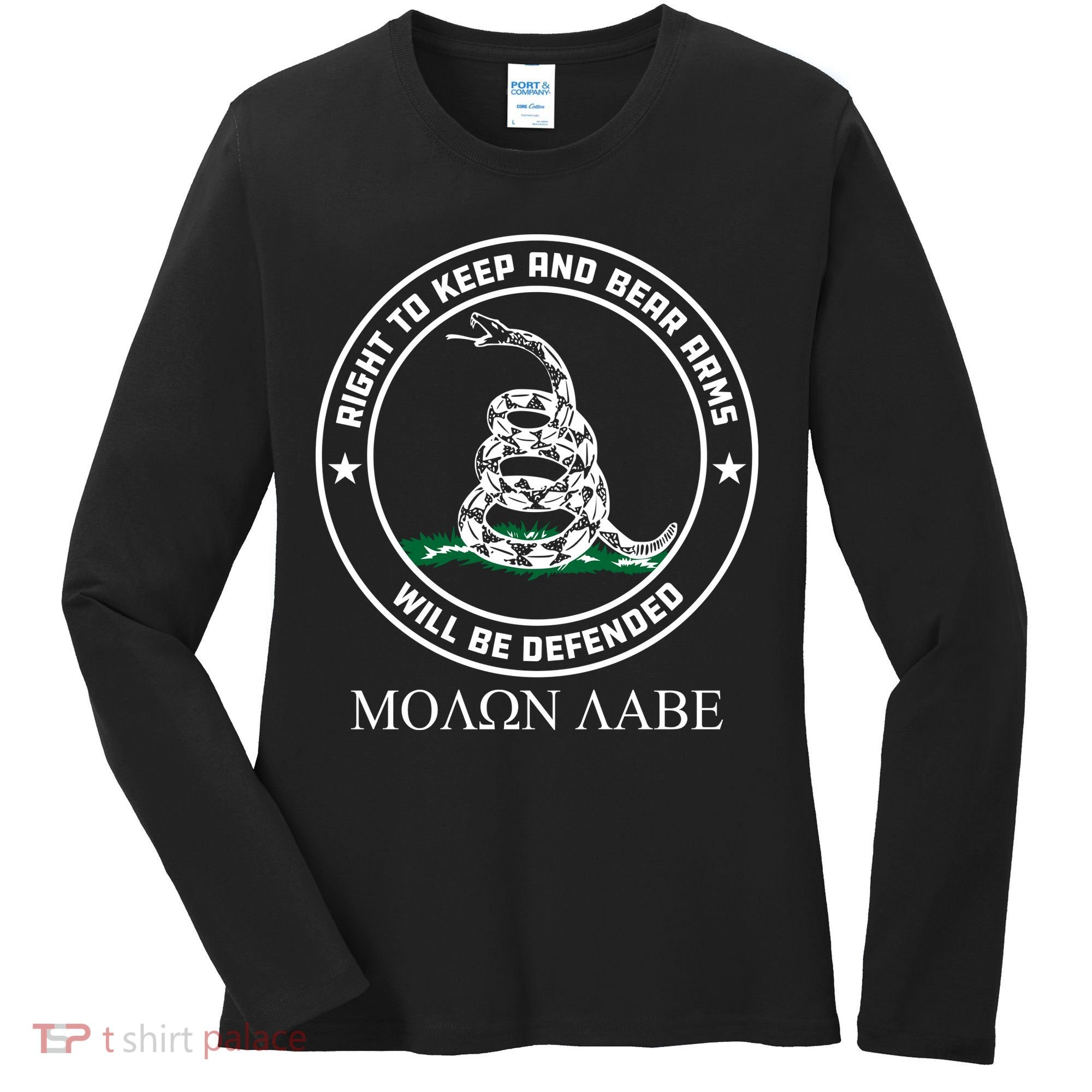 Dont Tread On Me Right To Keep & Bear Arms Come & Take It Women's Long Sleeve Shirt