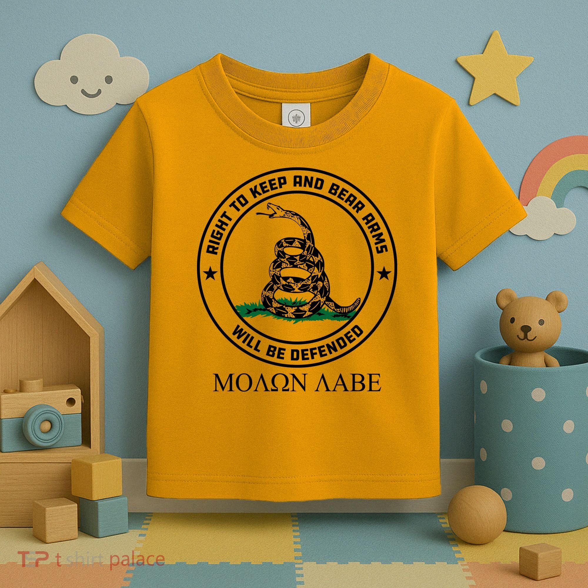 Dont Tread On Me Right To Keep & Bear Arms Come & Take It Toddler T-Shirt