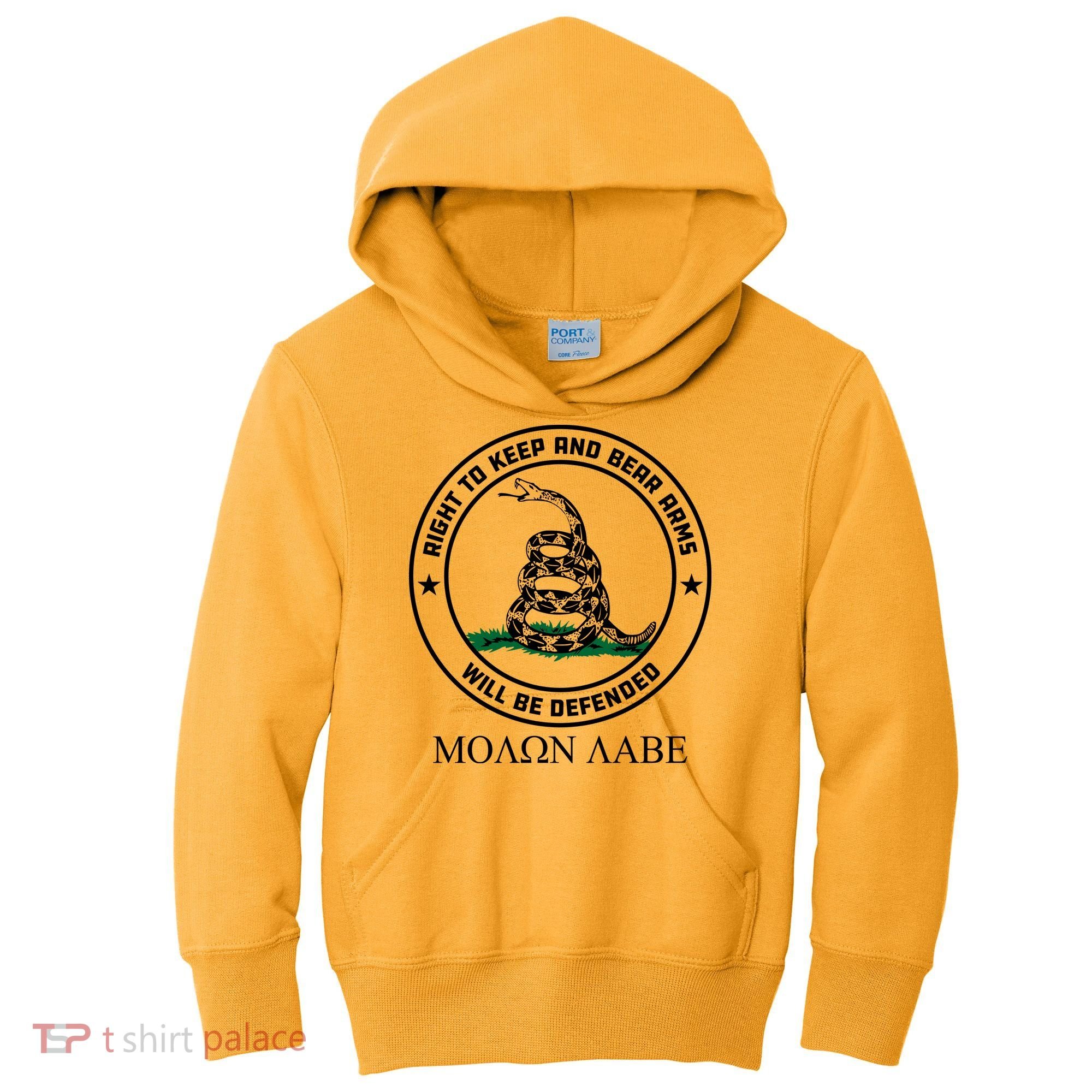 Dont Tread On Me Right To Keep & Bear Arms Come & Take It Kids Hoodie