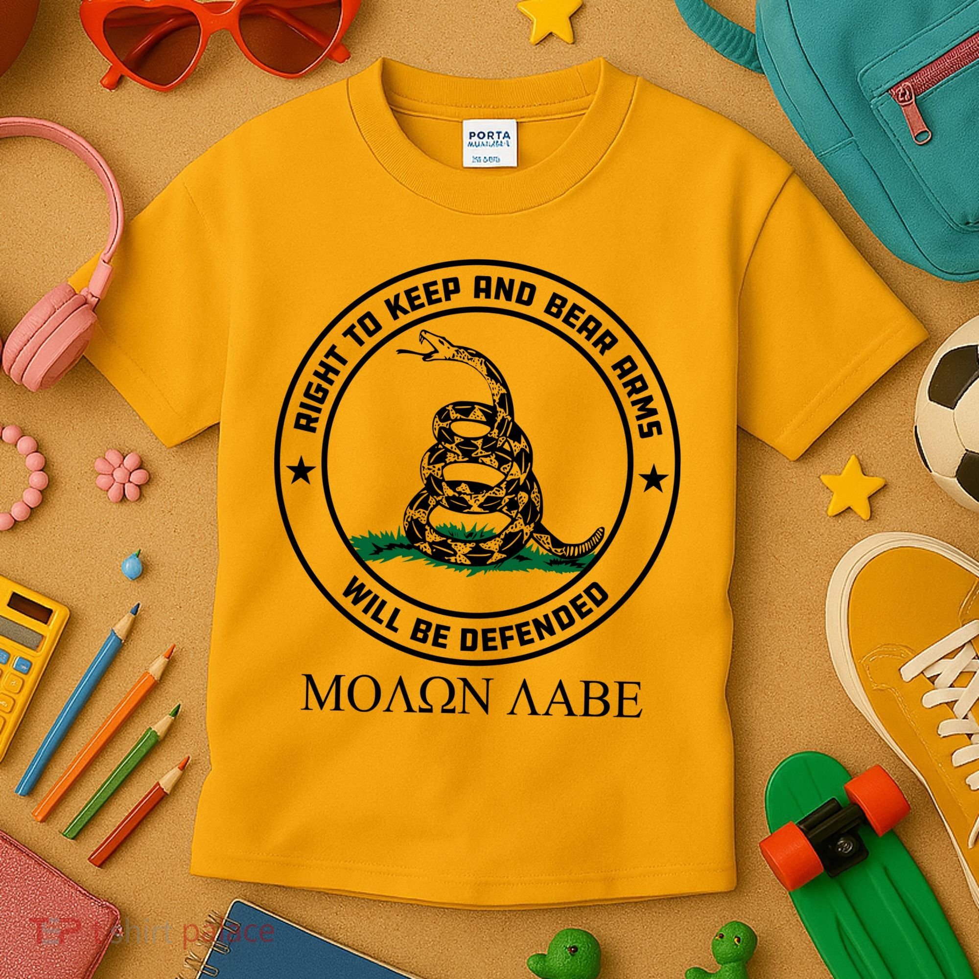 Dont Tread On Me Right To Keep & Bear Arms Come & Take It Kids T-Shirt