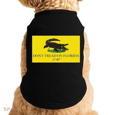 Don't Tread On Florida Ron Desantis Doggie Tank