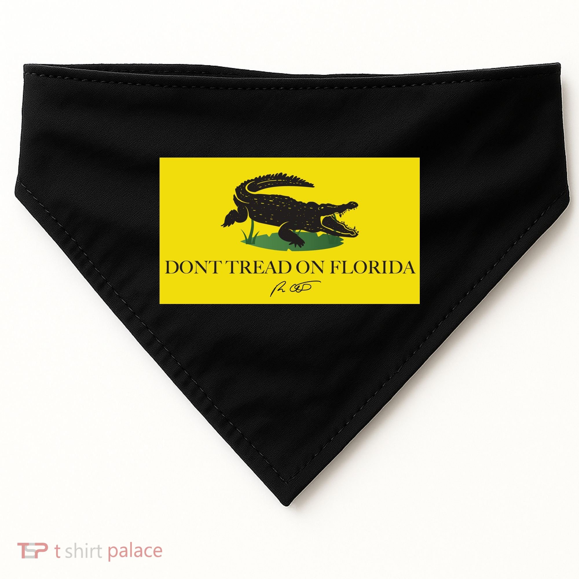 Don't Tread On Florida Ron Desantis USA-Made Doggie Bandana