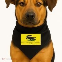 Don't Tread On Florida Ron Desantis USA-Made Doggie Bandana thumb 1