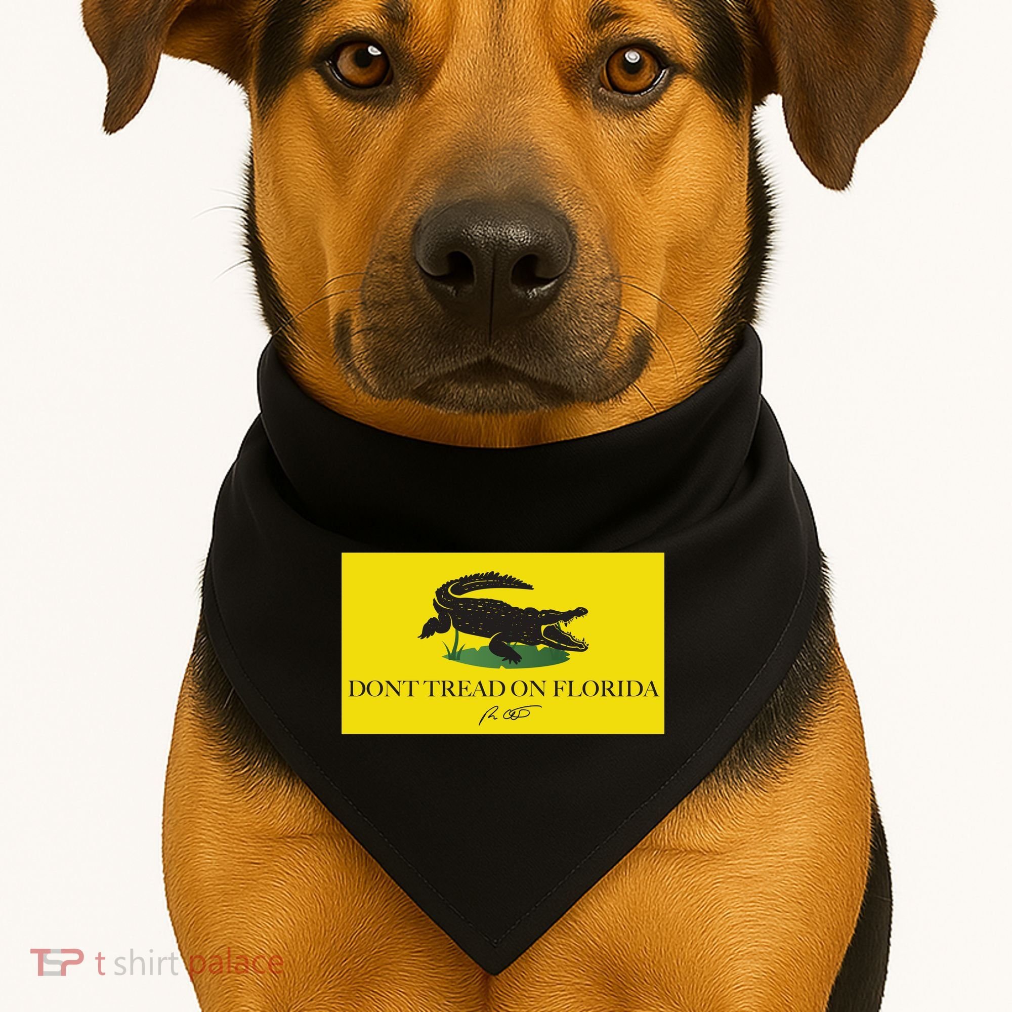 Don't Tread On Florida Ron Desantis USA-Made Doggie Bandana