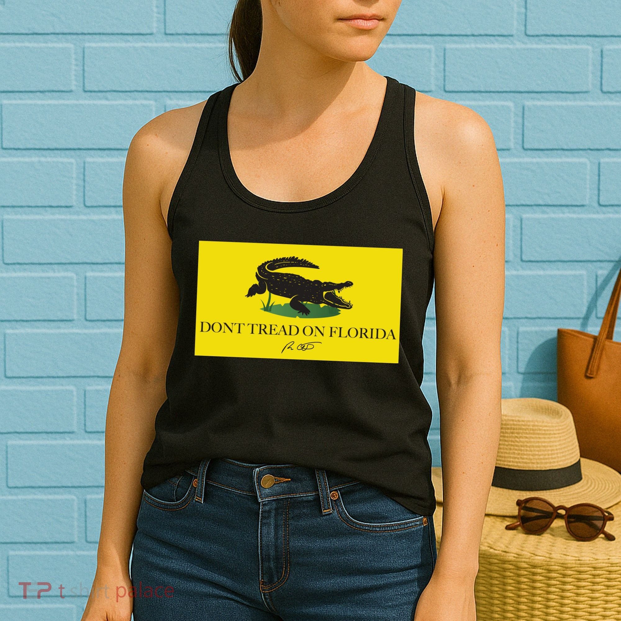 Don't Tread On Florida Ron Desantis Women's Tank Top