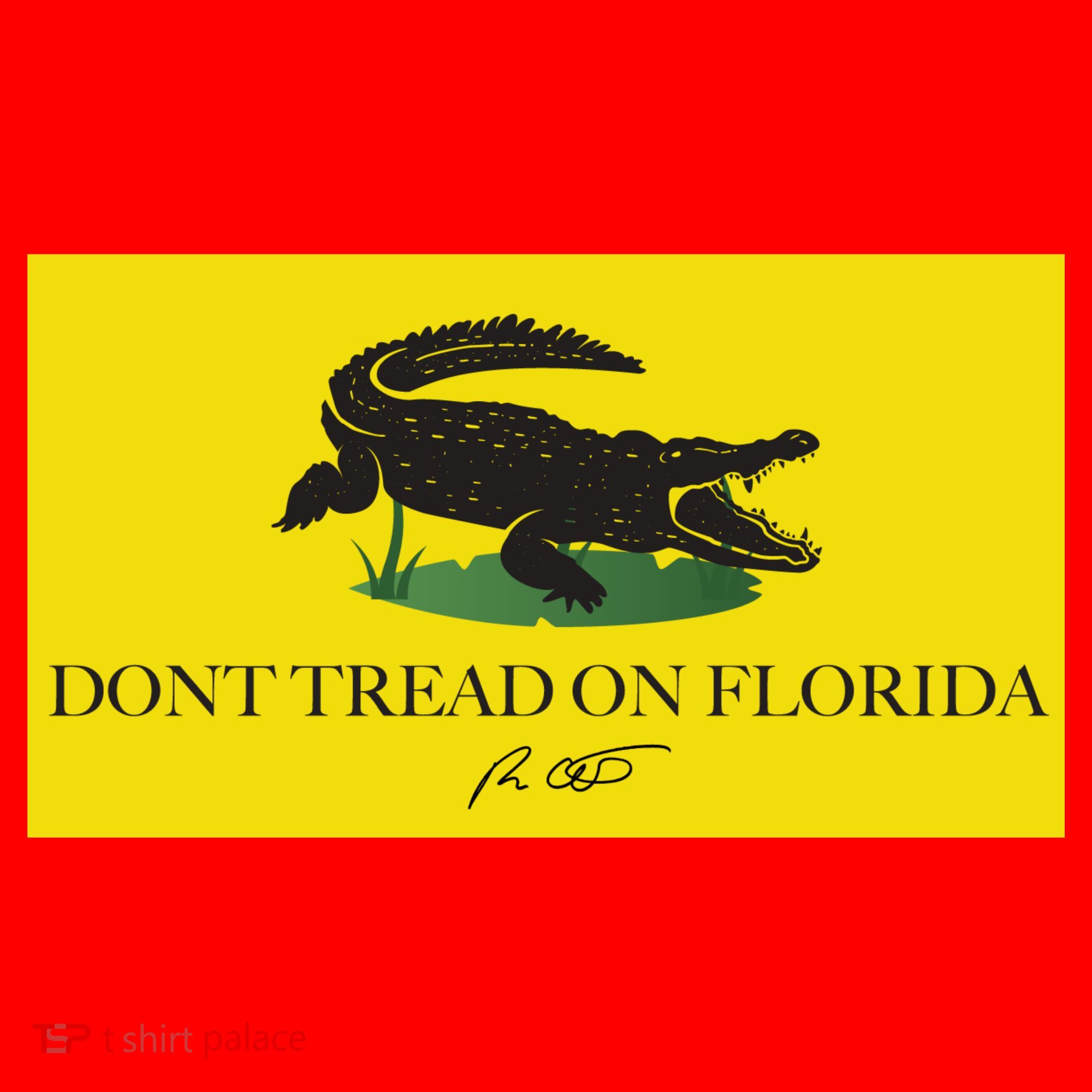 Don't Tread On Florida Ron Desantis Santa Hat