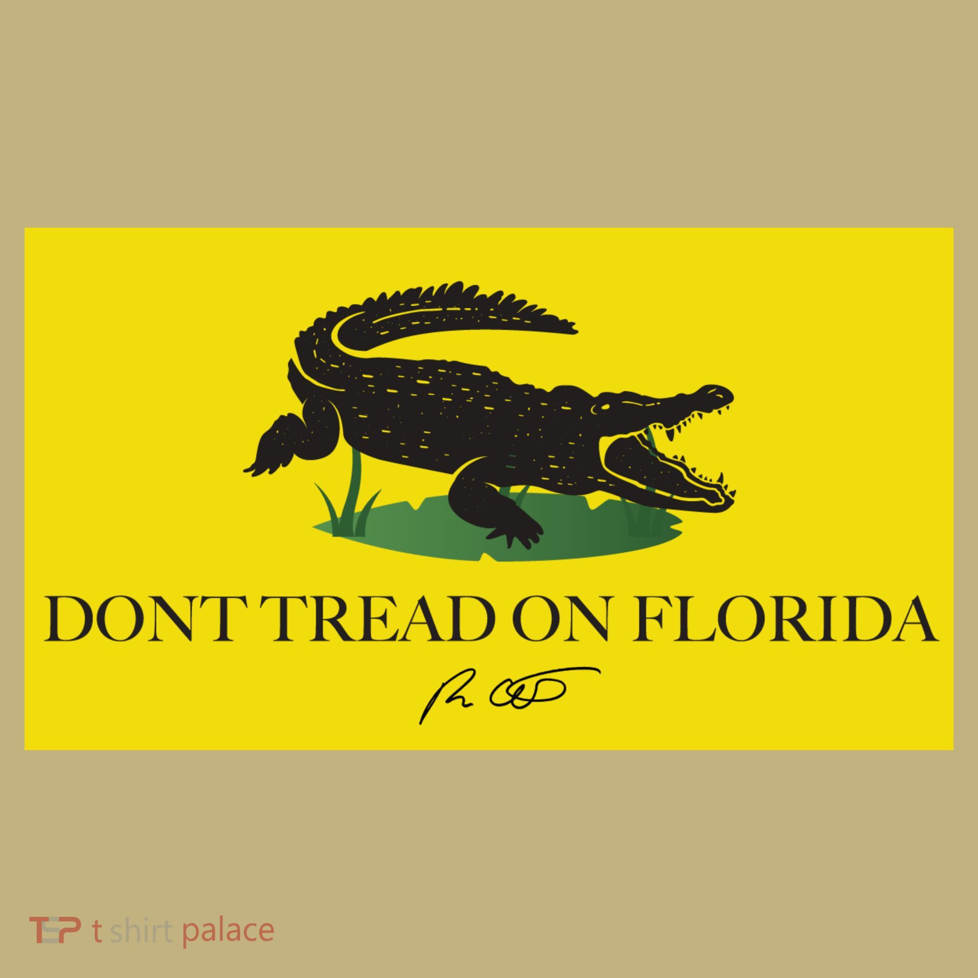 Don't Tread On Florida Ron Desantis Polo
