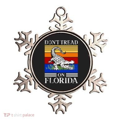Don't Tread On Florida Gator Vintage Ornament