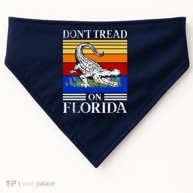 Don't Tread On Florida Gator Vintage USA-Made Doggie Bandana