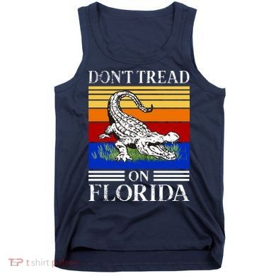 Don't Tread On Florida Gator Vintage Tank Top