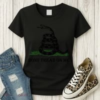 Dont Tread On Me | Gadsden Flag Women's T-Shirt thumb 3