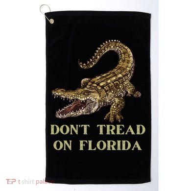 Don't Tread On Florida Golf Towel