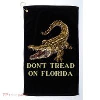 Don't Tread On Florida Golf Towel thumb 0