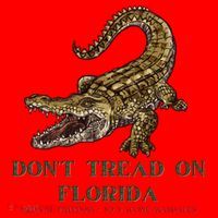 Don't Tread On Florida Santa Hat thumb 1