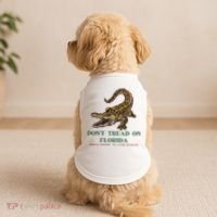 Don't Tread On Florida Doggie Tank thumb 2