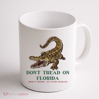 Don't Tread On Florida Coffee Mug back