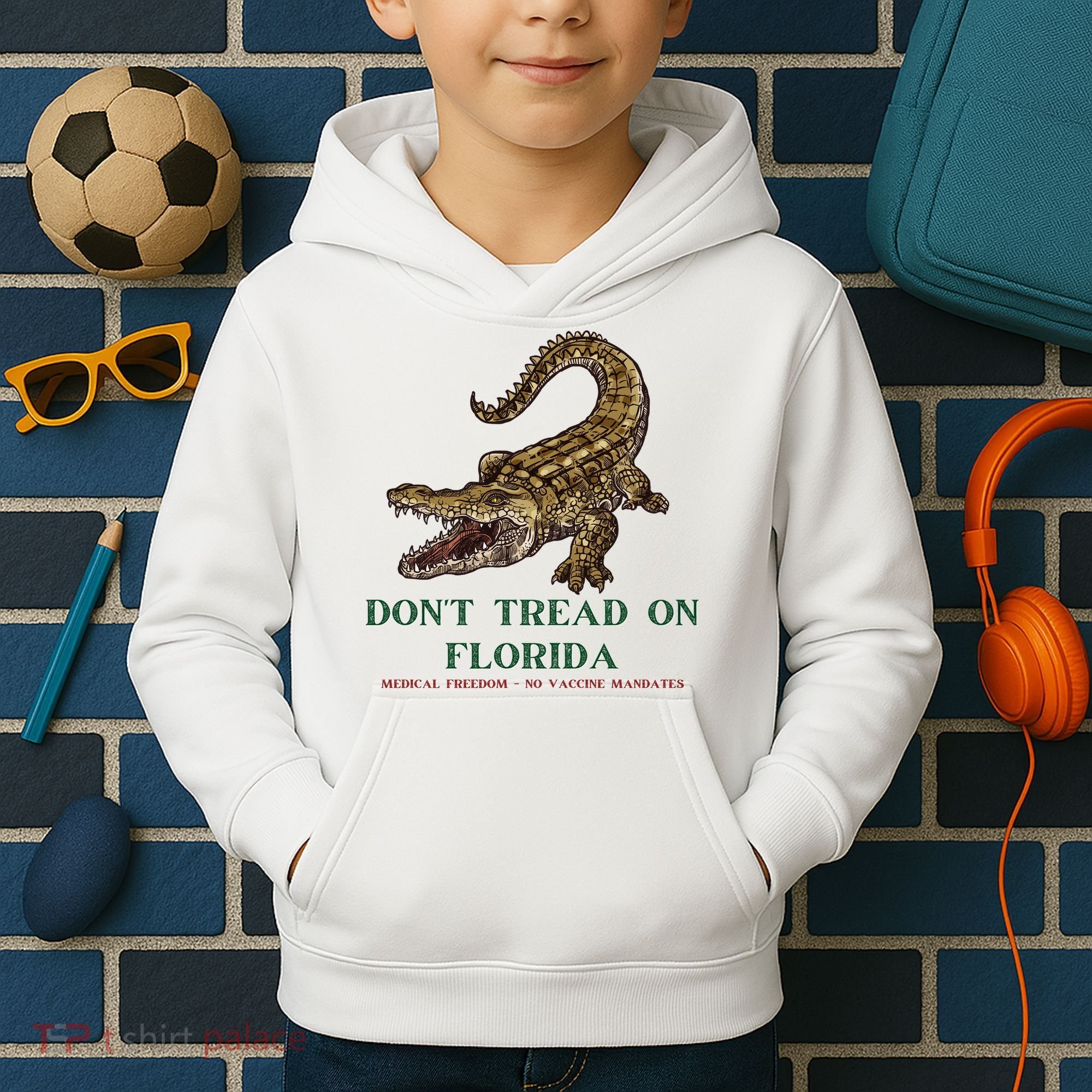 Don't Tread On Florida Kids Hoodie