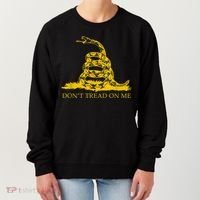 Don’t Tread On Me Shirts For Men Gadsden Flag Yellow Snake Women's Sweatshirt thumb 0