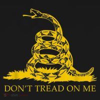 Don’t Tread On Me Shirts For Men Gadsden Flag Yellow Snake Apron thumb 3