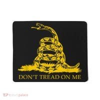 Don’t Tread On Me Shirts For Men Gadsden Flag Yellow Snake Mousepad thumb 0