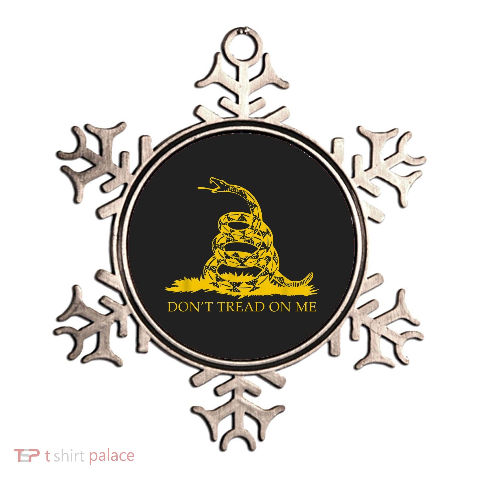 Don’t Tread On Me Shirts For Men Gadsden Flag Yellow Snake Ornament