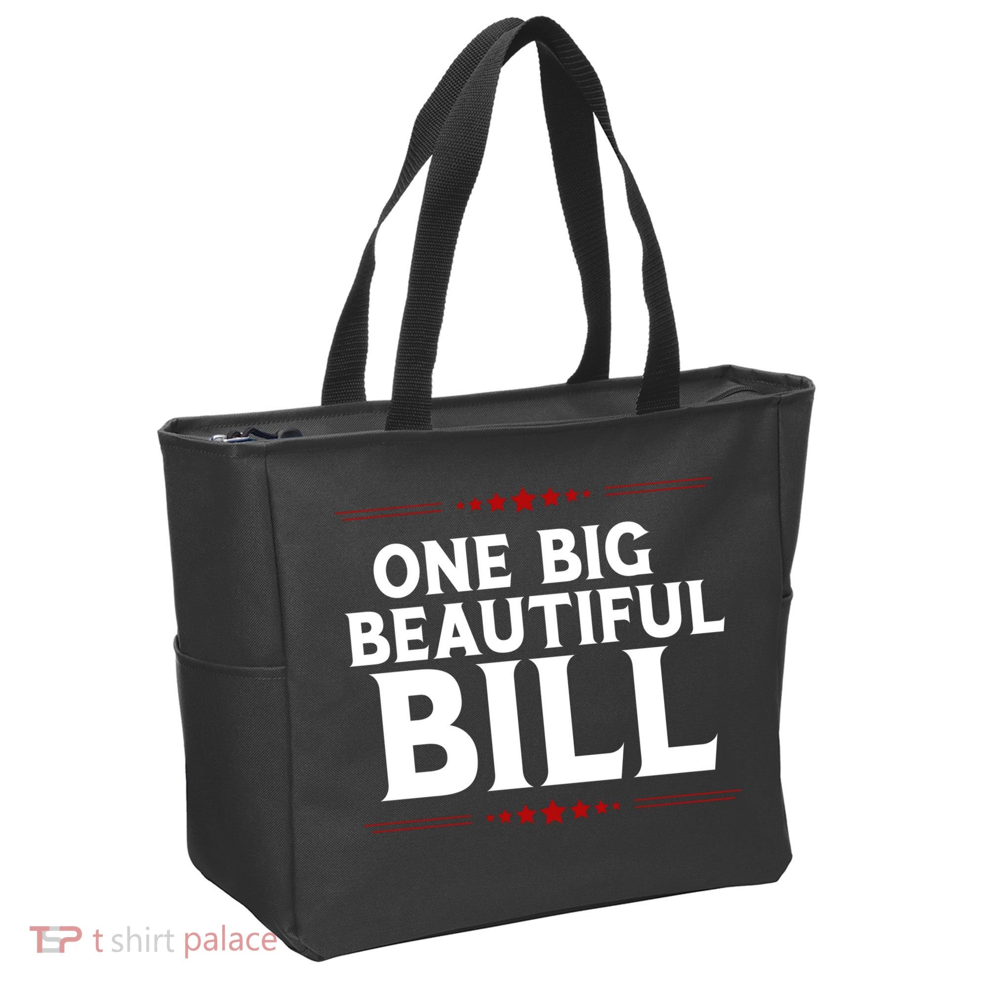 Donald Trump One Big Beautiful Bill Tote Bag