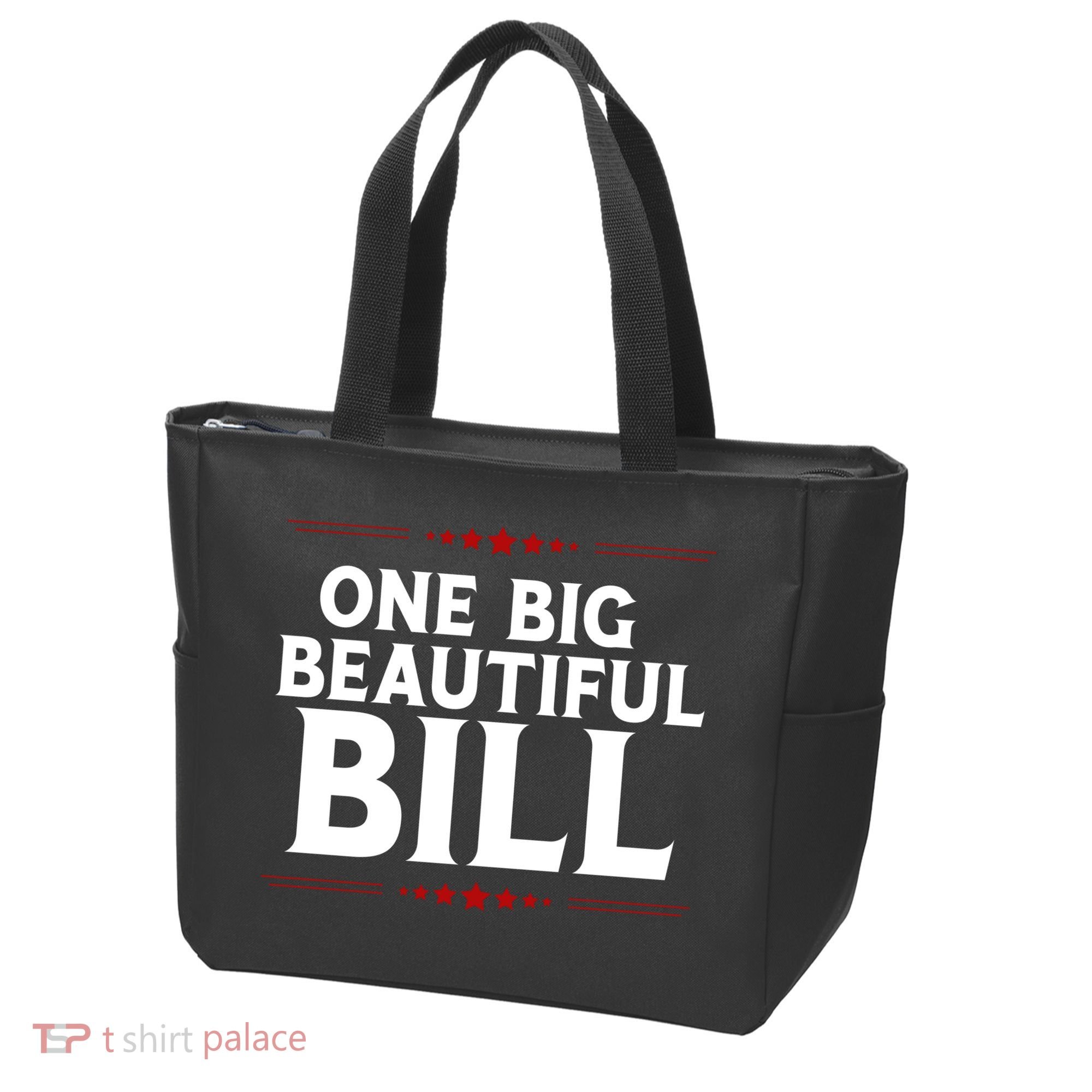 Donald Trump One Big Beautiful Bill Tote Bag