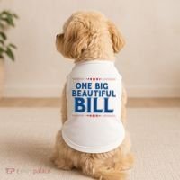 Donald Trump One Big Beautiful Bill Doggie Tank thumb 2