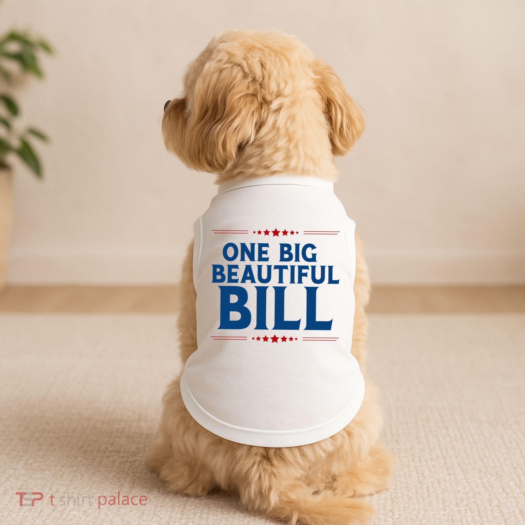 Donald Trump One Big Beautiful Bill Doggie Tank