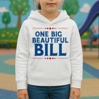 Donald Trump One Big Beautiful Bill Kids Hoodie thumb 3