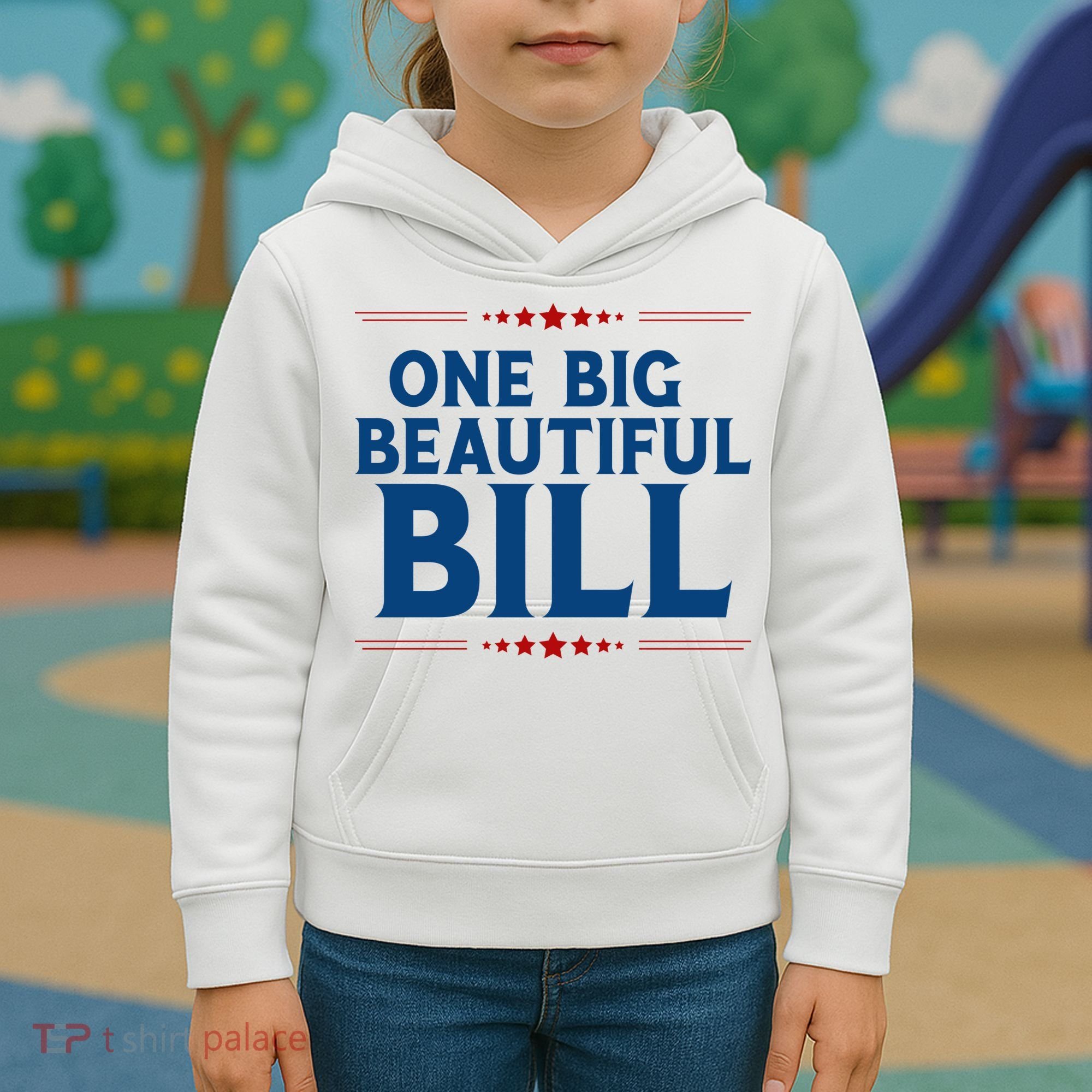 Donald Trump One Big Beautiful Bill Kids Hoodie