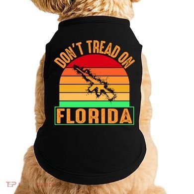 Don't Tread On Florida Vintage 2nd Amendment Doggie Tank
