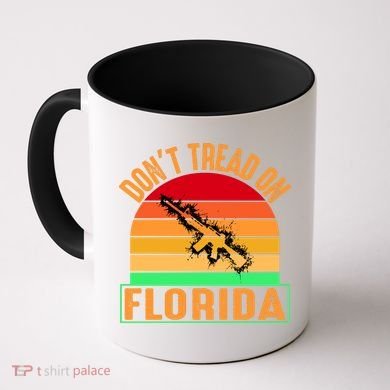 Don't Tread On Florida Vintage 2nd Amendment Coffee Mug