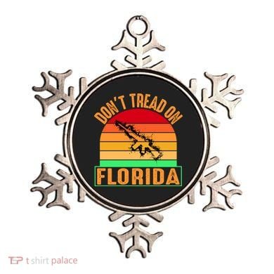 Don't Tread On Florida Vintage 2nd Amendment Ornament