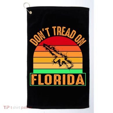 Don't Tread On Florida Vintage 2nd Amendment Golf Towel