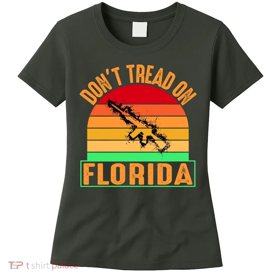 Don't Tread On Florida Vintage 2nd Amendment Women's T-Shirt
