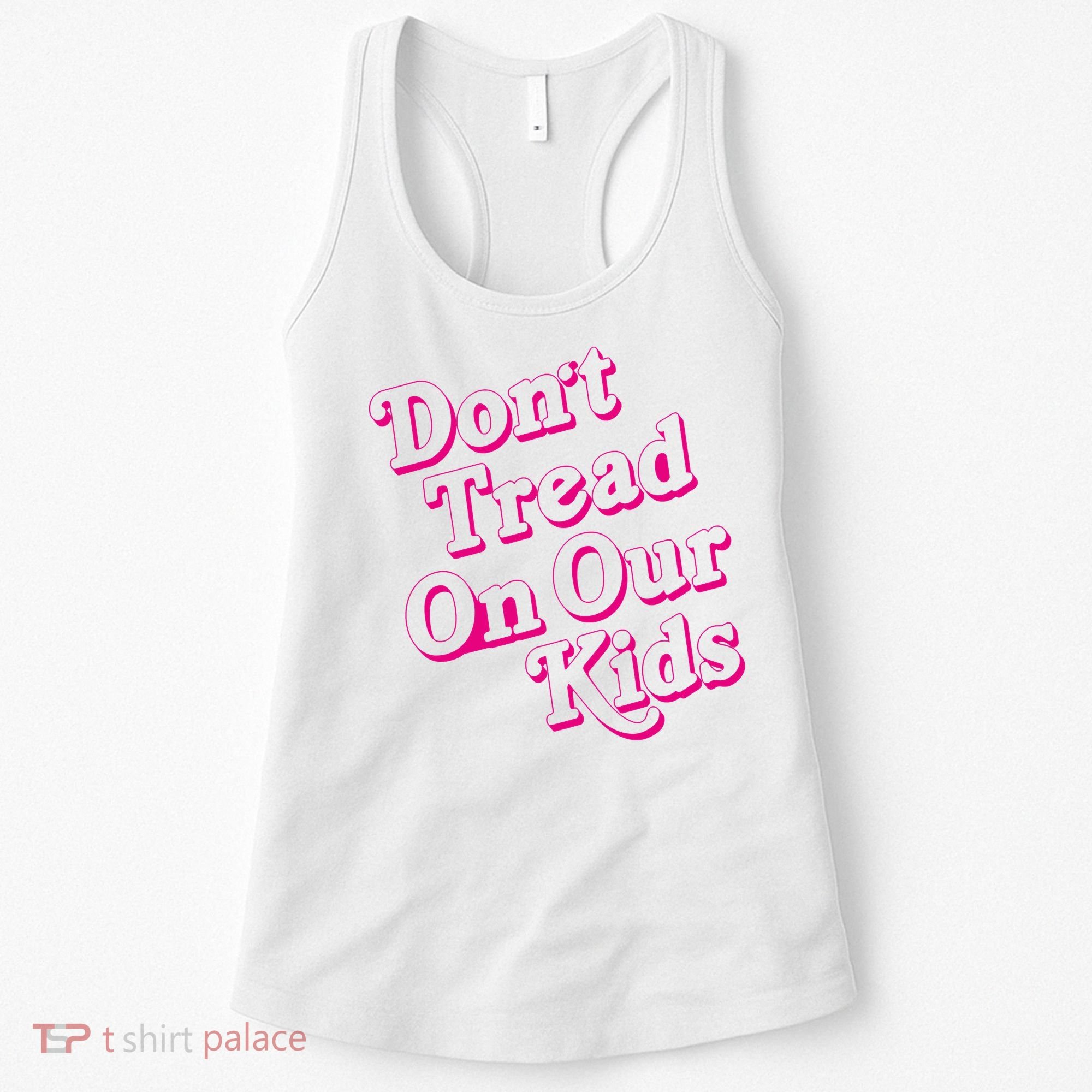 Don't Tread On Our Child Funny Quote Retro Brittany Aldean Women's Tank Top