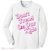 Don't Tread On Our Child Funny Quote Retro Brittany Aldean Kids Long Sleeve Shirt thumb 0