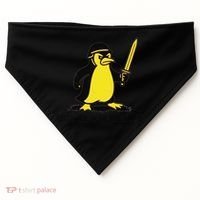 Dont Tread On Penguins USA-Made Doggie Bandana thumb 0